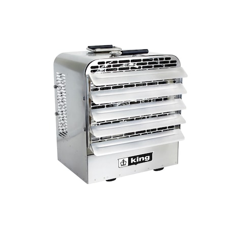 King Electric Pkbs Stainless Portable Unit Heater 240V 10Kw 3-Ph PKBS2410-3-T-FM